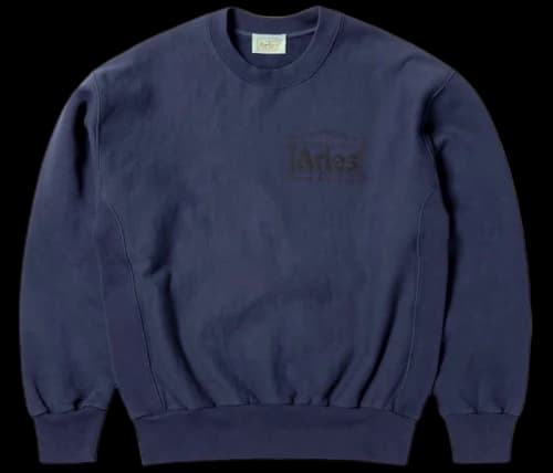 Aries Premium Temple Sweatshirt Navy