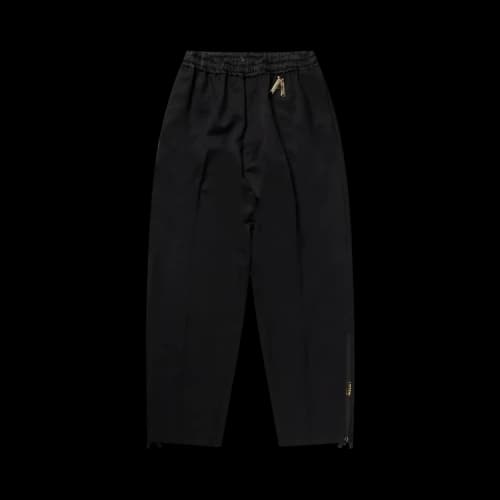 Aries Zip Detail Tailored Slacker Pant 'Black'
