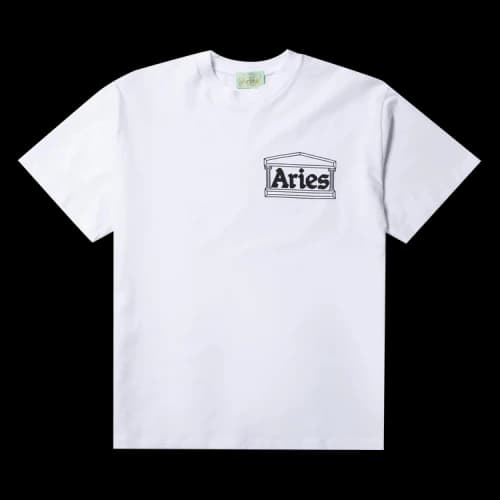 Aries Temple Tee 'White'