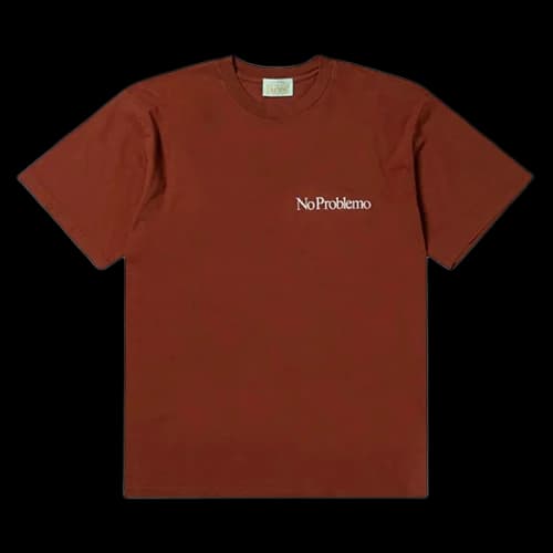 Aries Mini Problemo Tee 'Burgundy'