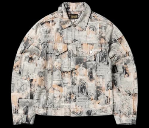Aries Santino Trucker Jacket Multi