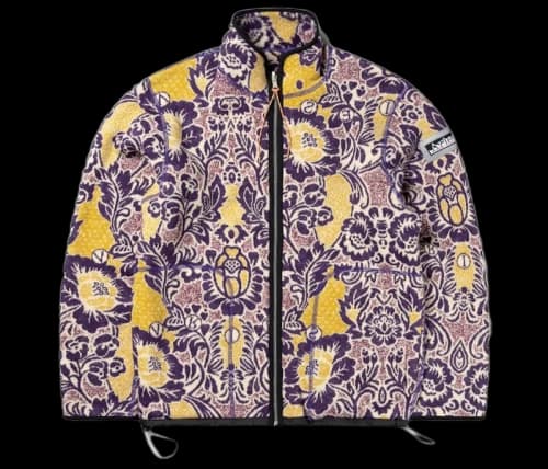 Aries Fleur Fleece Zip Jacket Multi