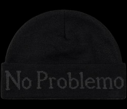 Aries No Problemo (FW22) Beanie Black
