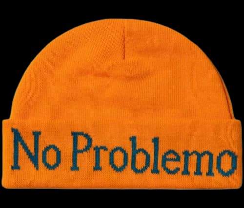 Aries No Problemo Beanie Orange