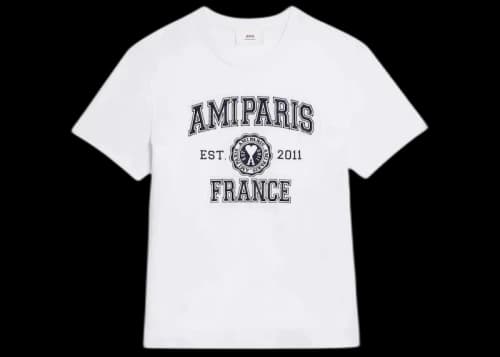 Ami Paris France T-shirt White