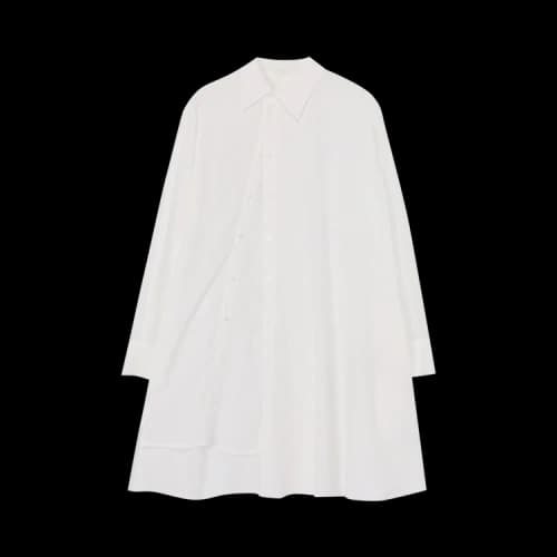 Yohji Yamamoto Asymmetric Shirt 'White'