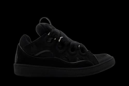 Lanvin Curb Sneakers 'Black'