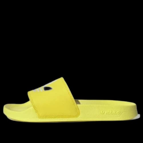 adidas originals Adilette Lite Slipper 'Yellow White' (Women's)