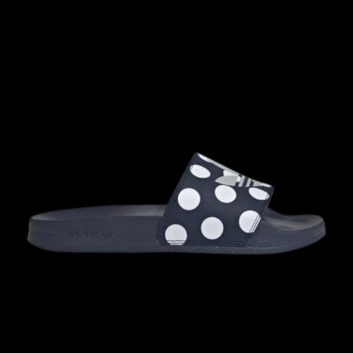 adidas Adilette Lite Slides 'Trefoil Logo - Polka Dot Navy' (Women's)