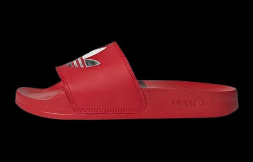 (PS) adidas originals Adilette Lite J 'Red'
