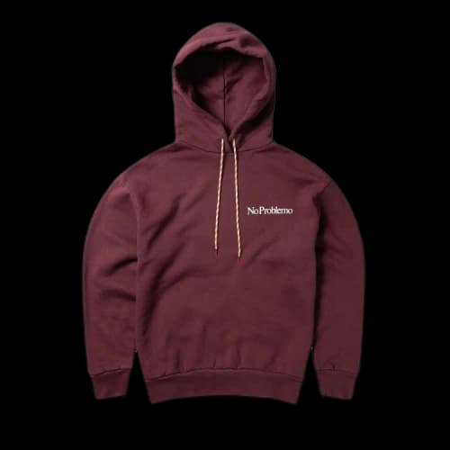 Aries Mini Problemo Hoodie 'Burgundy'