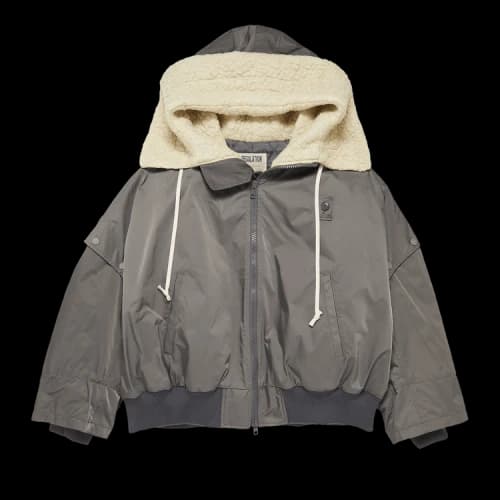 Yohji Yamamoto Regulation Detachable Sleeves Blouson 'Grey'