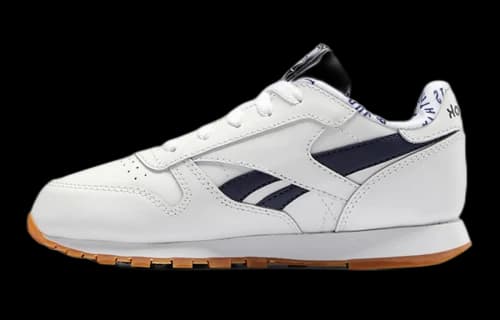 Reebok Classic Leather Running Shoes K 'Black White'