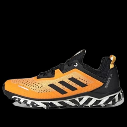 adidas Terrex Agravic Flow Shoes 'Solar Gold Core Black'