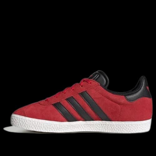 (GS) adidas Gazelle J 'Red Black White'