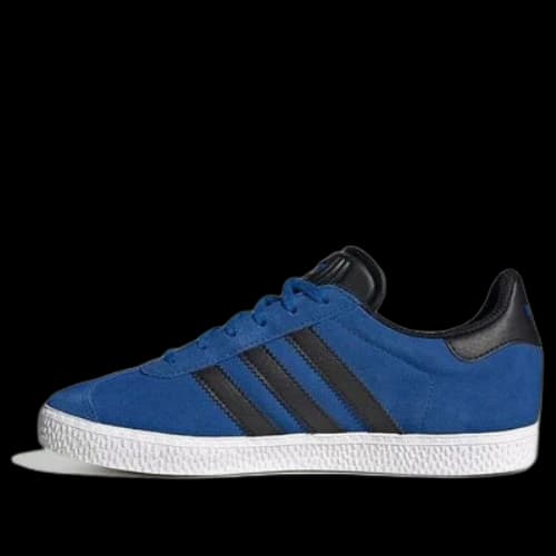 (GS) adidas Gazelle J 'Blue Black White'