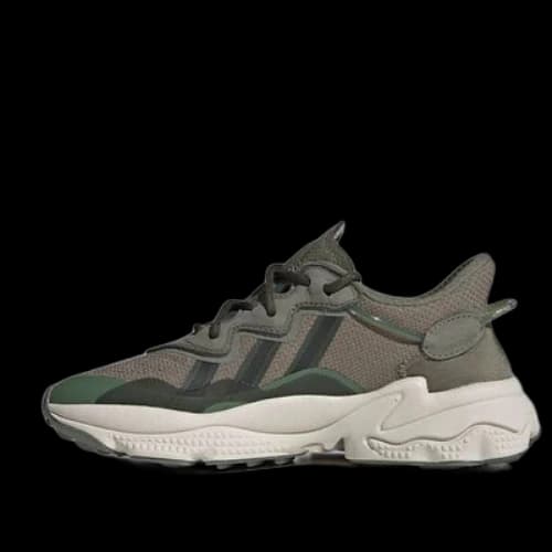 (GS) adidas originals Ozweego J 'Grey Green'