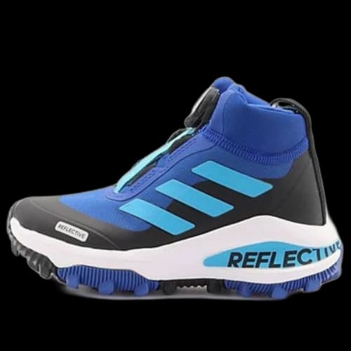 (GS) adidas Fortarun Boa Atr K Stay Warm Cozy High Top Blue