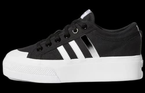 adidas Nizza Platform Black (Women's)