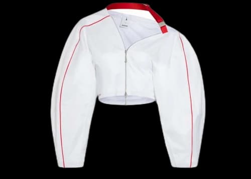 Jacquemus x Nike Short Asymmetrical Jacket (Asia Sizing) White