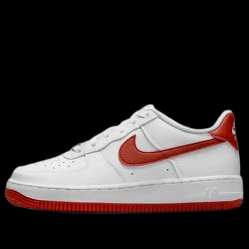 (GS) Nike Air Force 1 Low 'White Dragon Red'