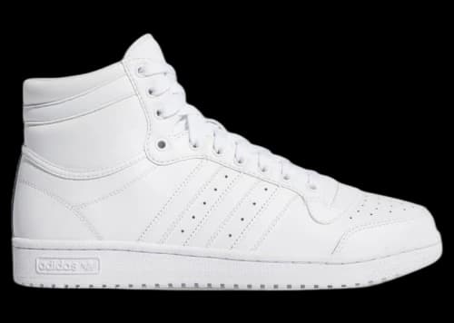adidas Top Ten Hi Triple White