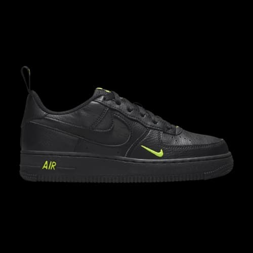 (GS) Nike Air Force 1 Low 'Black Volt'