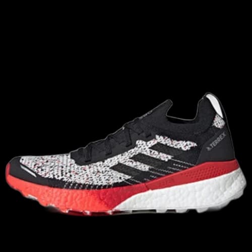 adidas Terrex Two Ultra Parley 'Black White Red' (Women's)
