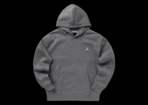 Jordan Brooklyn Fleece Pullover Hoodie Grey