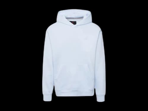 Jordan Brooklyn Fleece Pullover Hoodie Light Blue/White
