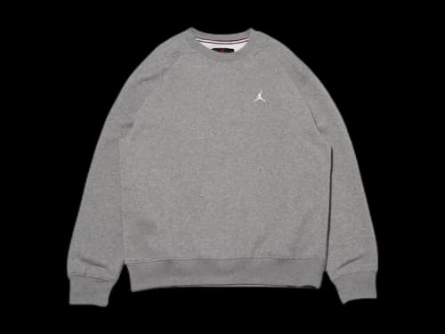 Jordan Brooklyn Fleece Crew Sweatshirt Gray