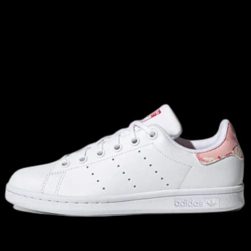 (GS) adidas Originals Stan Smith J Shoes 'Cloud White Power Pink'