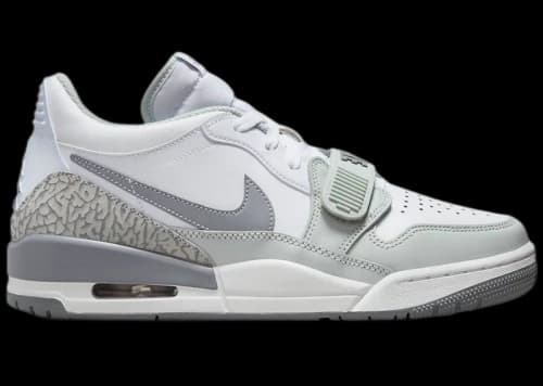 Jordan Legacy 312 Low White Sea Glass