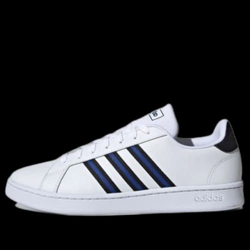 adidas neo Grand Court 'White Black Blue'