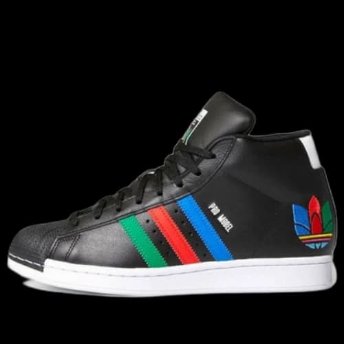 adidas Pro Model Shoes 'Core Black Red Blue Green'