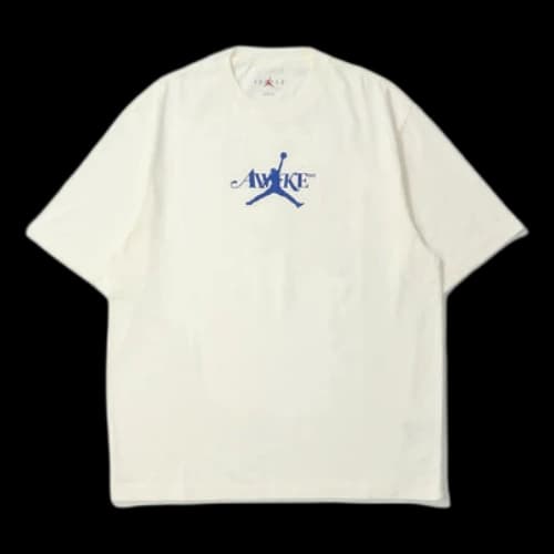 Air Jordan x Awake NY T-Shirt Asia Sizing 'Sail Game Royal'