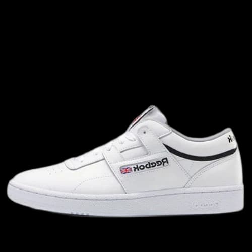 Reebok Club Workout White Skate Shoes 'Black White'
