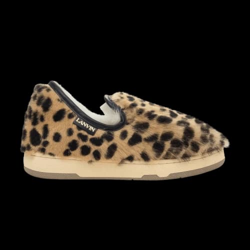 Lanvin Slip On Loafer 'Leopard Fur' (Women's)