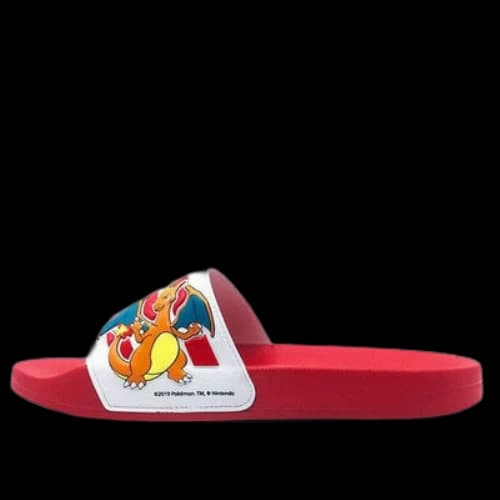 Pokmon x adidas neo Adilette Shower Red Shoe Unisex 'Red White'