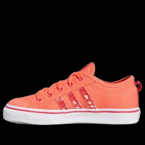 (GS) adidas Nizza J 'Orange White'