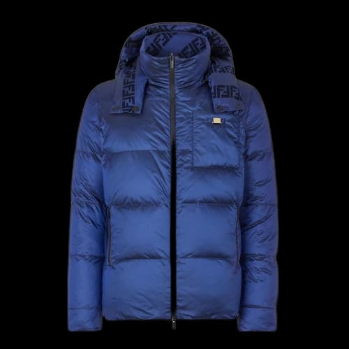 Fendi Reversible Down Jacket Blue