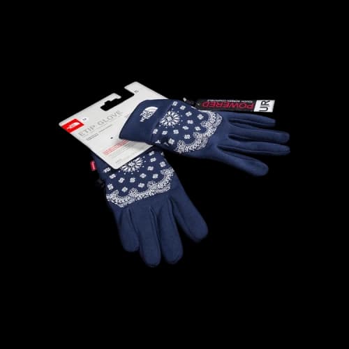 Supreme x The North Face Bandana Etip Gloves 'Navy'