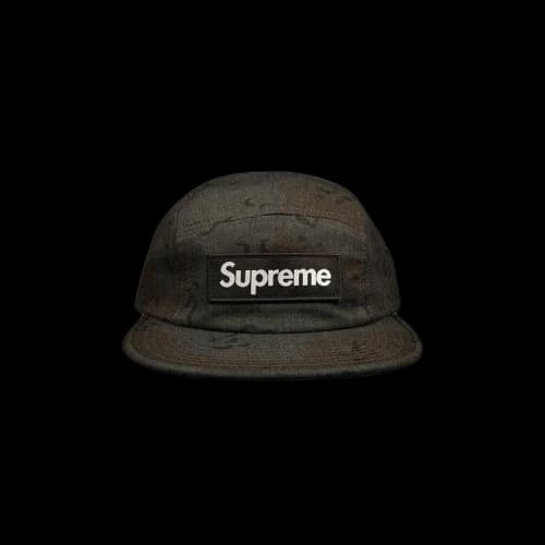 Supreme Desert Camo Camp Cap 'Grey'