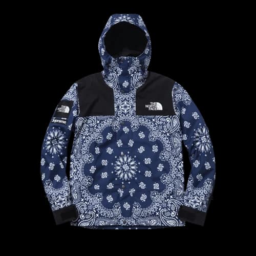 Supreme x The North Face Bandana Mountain Jacket 'Navy'