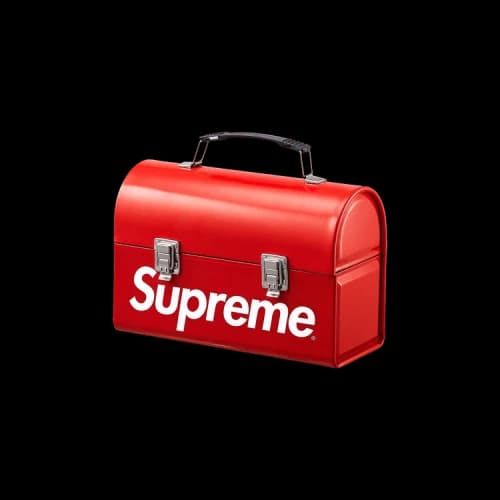 Supreme Metal Lunch Box 'Red'