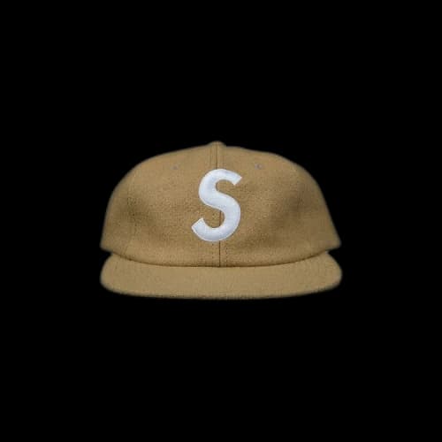Supreme Wool S Logo Hat 'Tan'