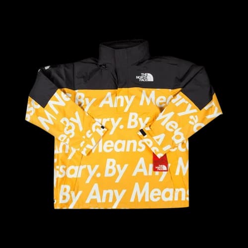 Supreme x The North Face By Any Means Mountain Pullover 'Yellow'