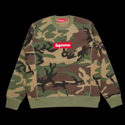 Supreme Box Logo Crewneck 'Camo'