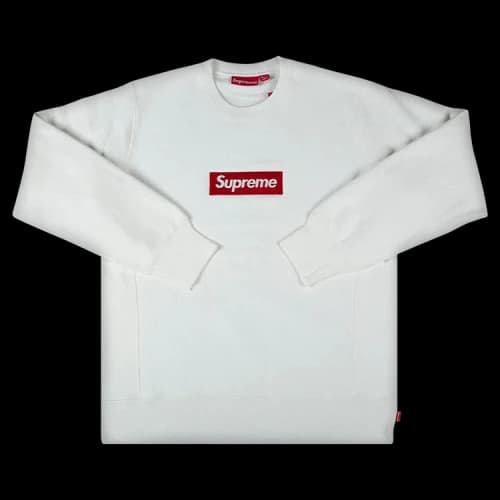 Supreme Box Logo Crewneck 'White'