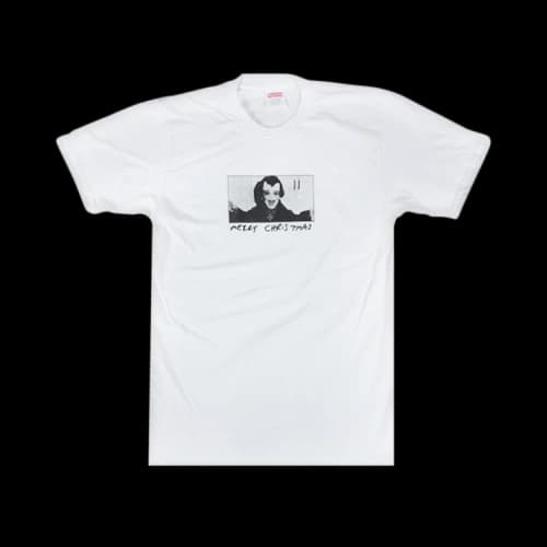Supreme Merry Christmas T-Shirt 'White'